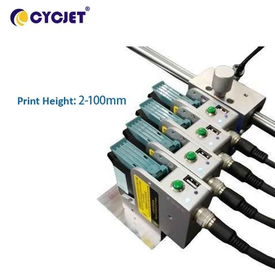 100mm Thermal Inkjet Printer Online Printing Machine For Carton