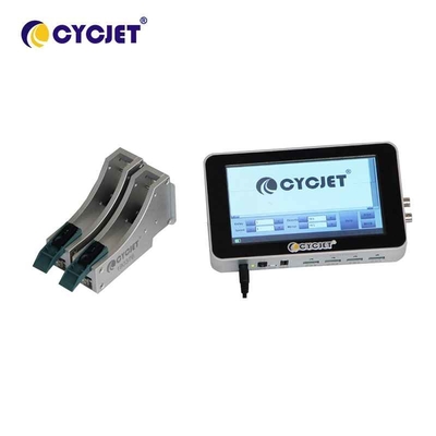 TIJ Online Inkjet Printing Coding Machine 50mm For Pipe Box Bottle Label