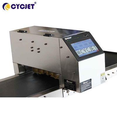 Online Egg Thermal Inkjet Printer 6 Lines Coding Machine For Date Printing