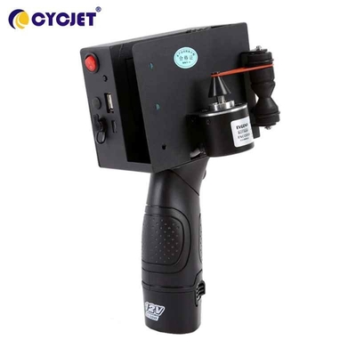 12.7mm Height Handheld Inkjet Printer Coding Machine For Box Carton Paper