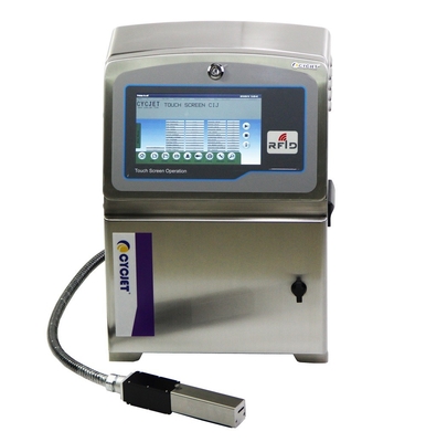 Online Small Character Inkjet Printer Machine Touch Screen Display For Date Batch