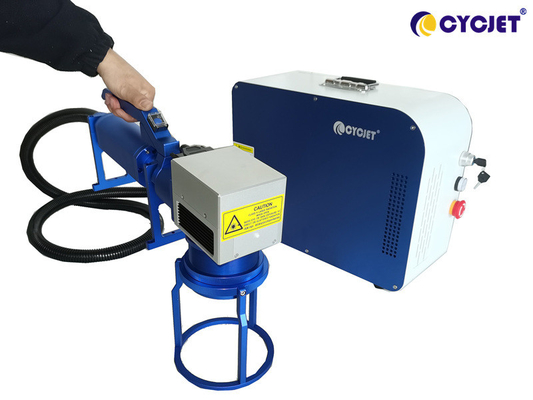 CYCJET 20W Portable Handheld Fiber Laser Coding and Marking Machine For Metal