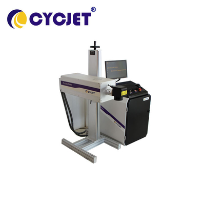 Smart Logo Inkjet Printer For Pvc Pipe 20W Uv Laser Engraving Machine