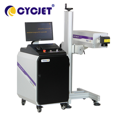 Smart Logo Inkjet Printer For Pvc Pipe 20W Uv Laser Engraving Machine