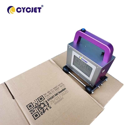 Large Portable Handheld Inkjet Printer 71mm Height For Carton Cardboard