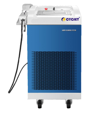 800w Metal Laser Cleaning Machine Raycus For Plastic Injection Molding Rust Removal