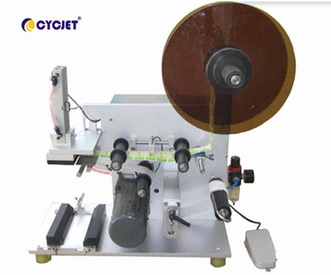 CYCJET CLB-120A Flat Sticker Labeling Machine Sus304 Cosmetic Labeling Machine