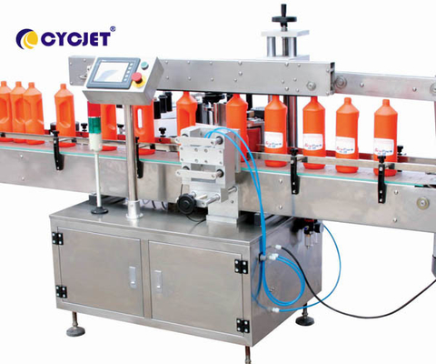 Labeling Machine Square Can Sticker Labeling Machine Automatic Round Bottle Labeling Machine double side sticker