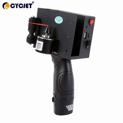 Long Standby 12.7mm Print Size Handheld Inkjet Printer For Carton Box
