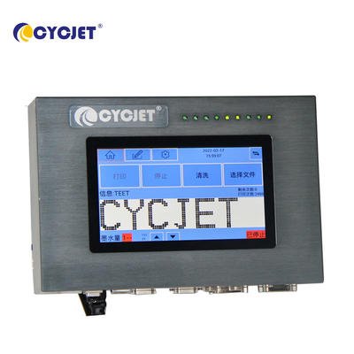 D32L 120mm Large Character Automatic Inkjet Printer For Anti Corrosion Steel Tube Code