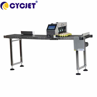 Online Thermal Inkjet Printer For Egg Date Color Touch Screen Coding 6 Lines Inkjet Printing