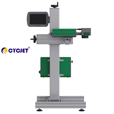 Fiber Fly Laser Marking Machine For Black HDPE Pipe