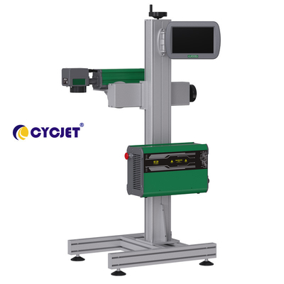 Fiber Fly Laser Marking Machine For Black HDPE Pipe