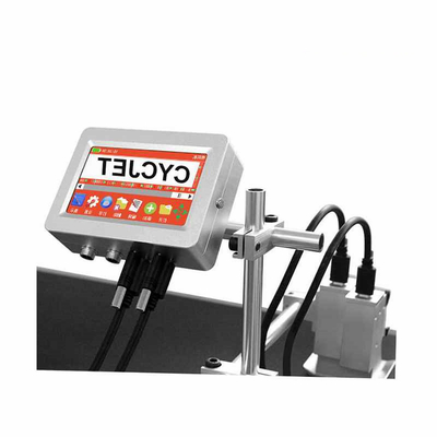 Automatic 25.4mm Online Thermal Inkjet Printer With Conveyor Carton Printing