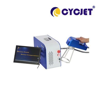Industrial D100 Handheld Laser Marking Machine For Car Tire High Performance