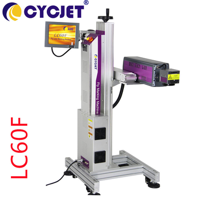 60 Watt CO2-Lasermarkierungsmaschine zum Drucken von Holzmarken