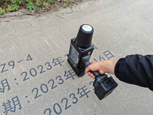Baubranche Industrie Großbuchstaben-Tintenstrahldruckmaschine Betondruckmaschine