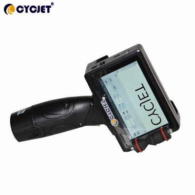 Long Standby 12.7mm Print Size Handheld Inkjet Printer For Carton Box